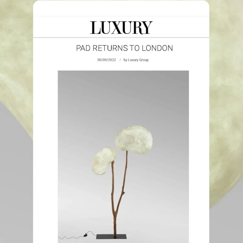 LUXURY - PAD returns to London